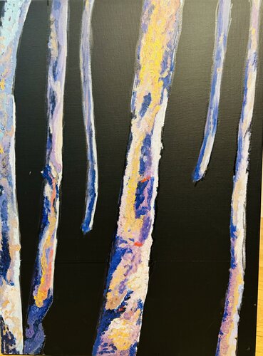 Racines froides by Karen Amsallem, Painting for Sale on Select