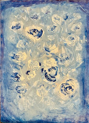 Légèreté by Karen Amsallem, Painting for Sale on Select