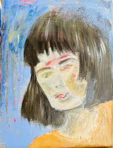 Clara by Karen Amsallem, Painting for Sale on Select