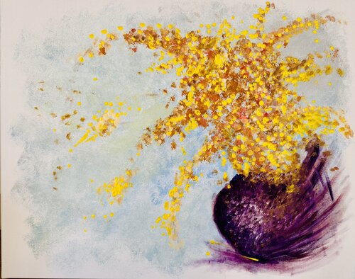 Chorégraphie de lumière by Karen Amsallem, Painting for Sale on Select