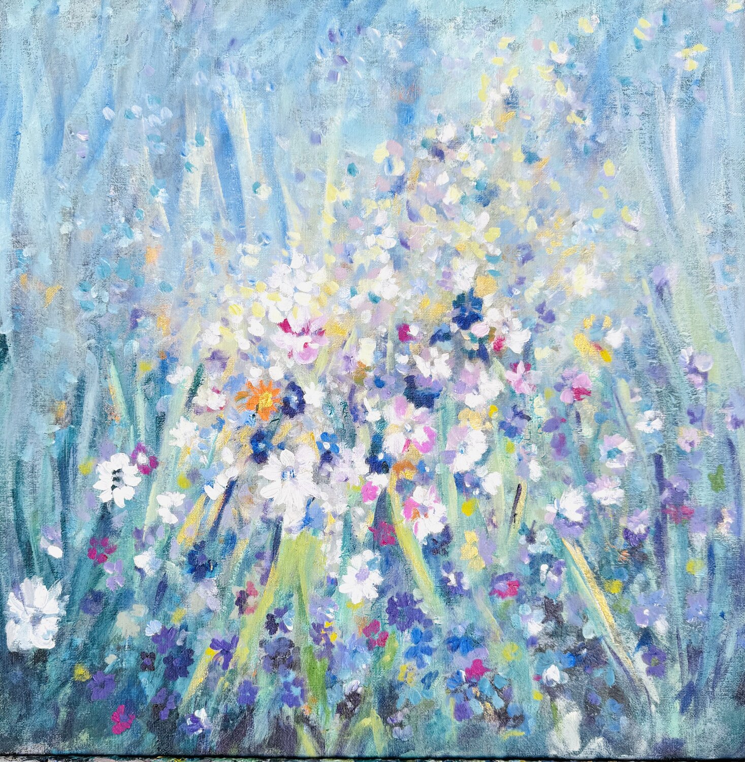 Champêtre Karen Amsallem Original painting for sale