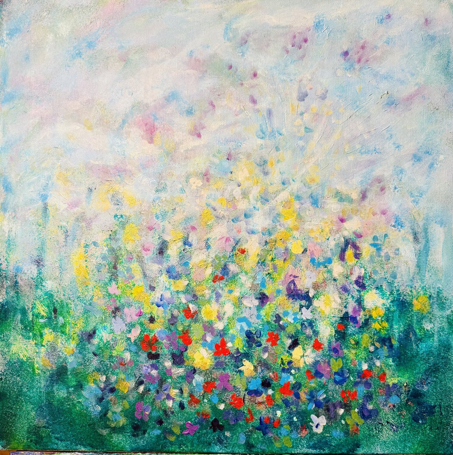 Éphémère Karen Amsallem Original painting for sale