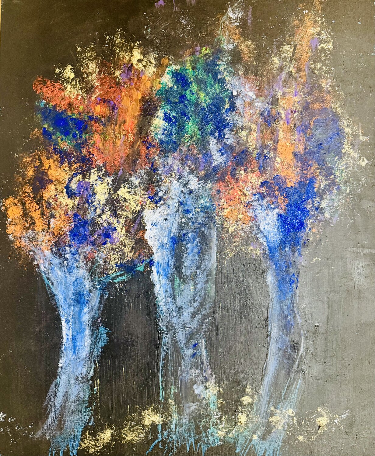 Fragment d’héritage Karen Amsallem Original painting for sale