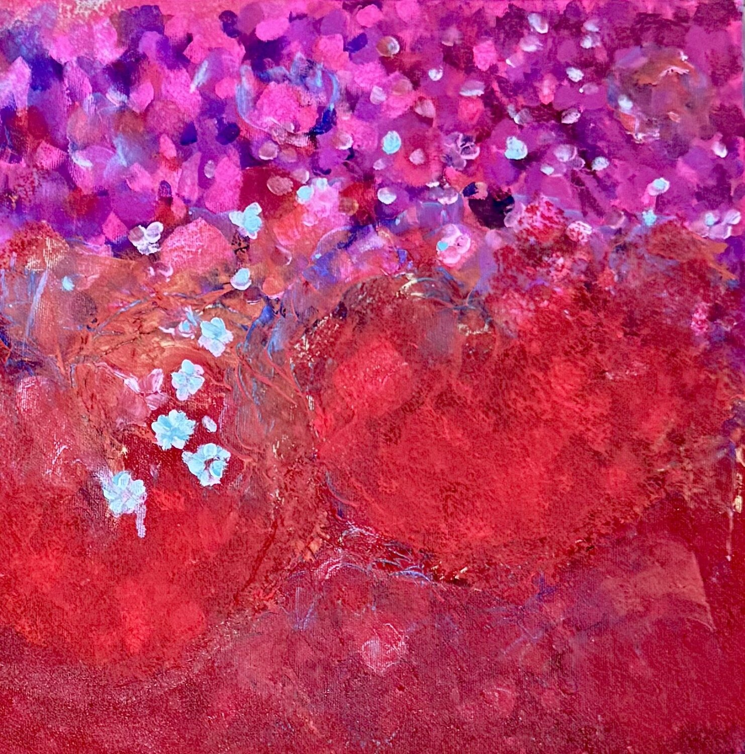 So easy (to fall in love) Karen Amsallem Original painting for sale