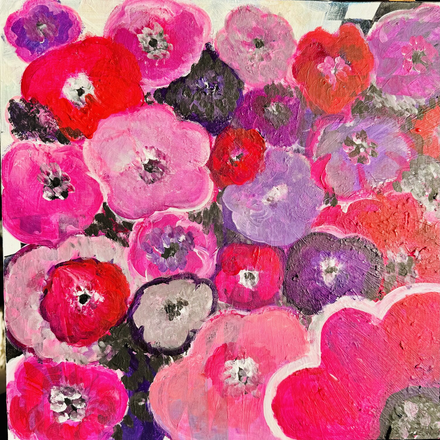 Partition visuelle Karen Amsallem Original painting for sale