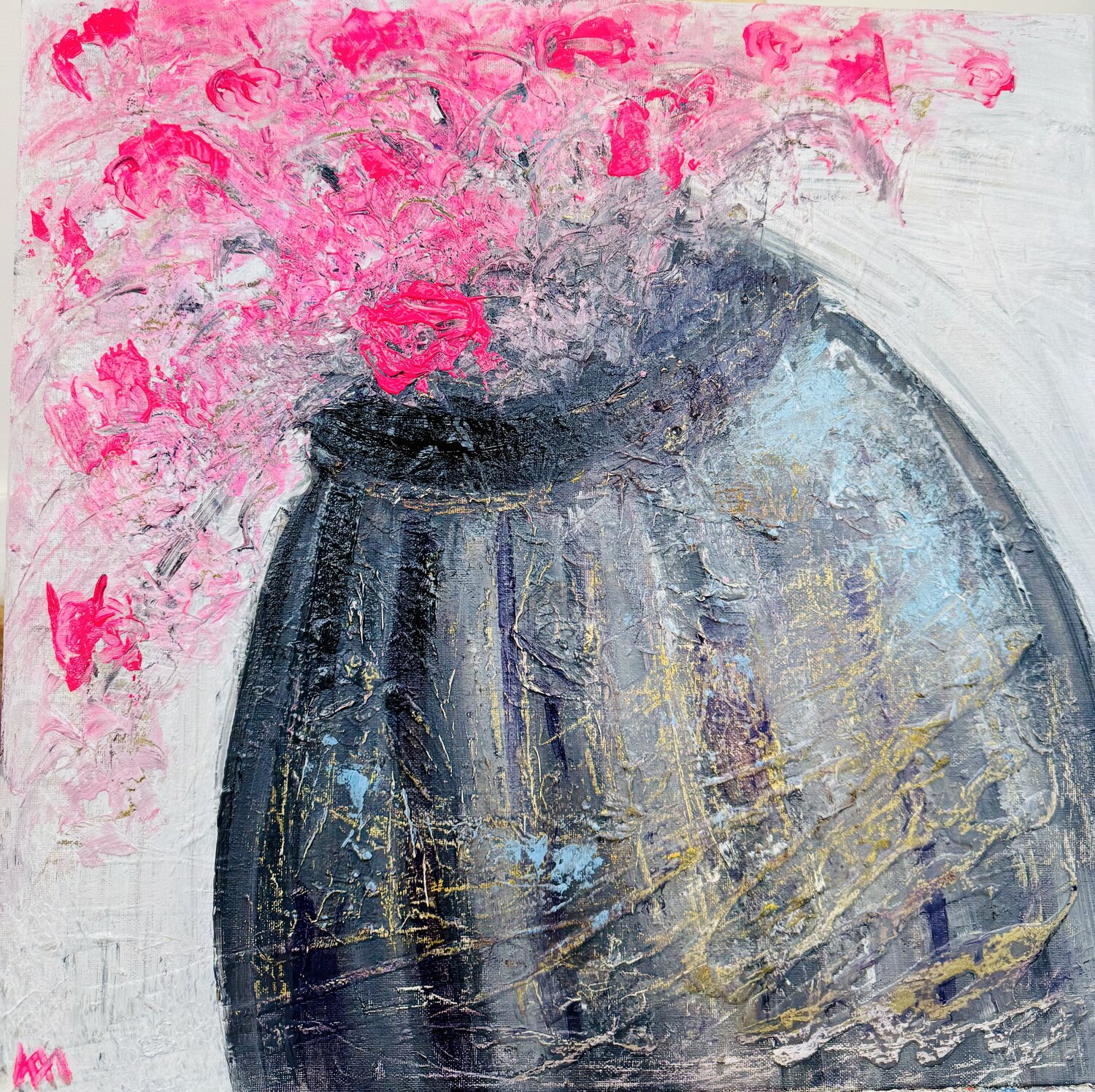 Nouvelle partition Karen Amsallem Original painting for sale