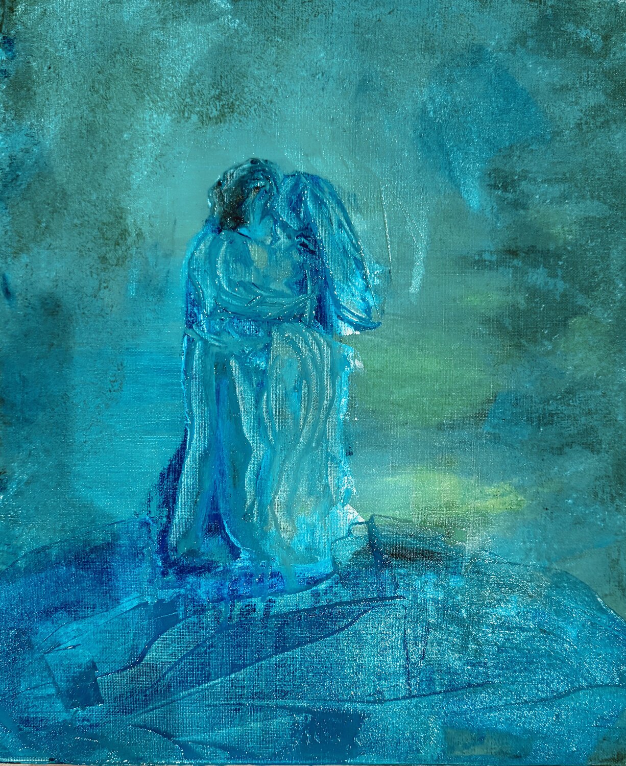 Songe d’une nuit d’été Karen Amsallem Original painting for sale