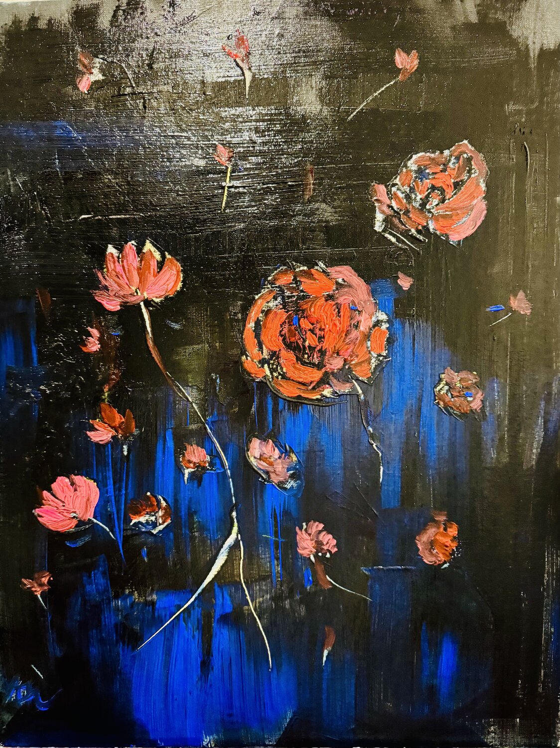 Partition visuelle Karen Amsallem Original painting for sale