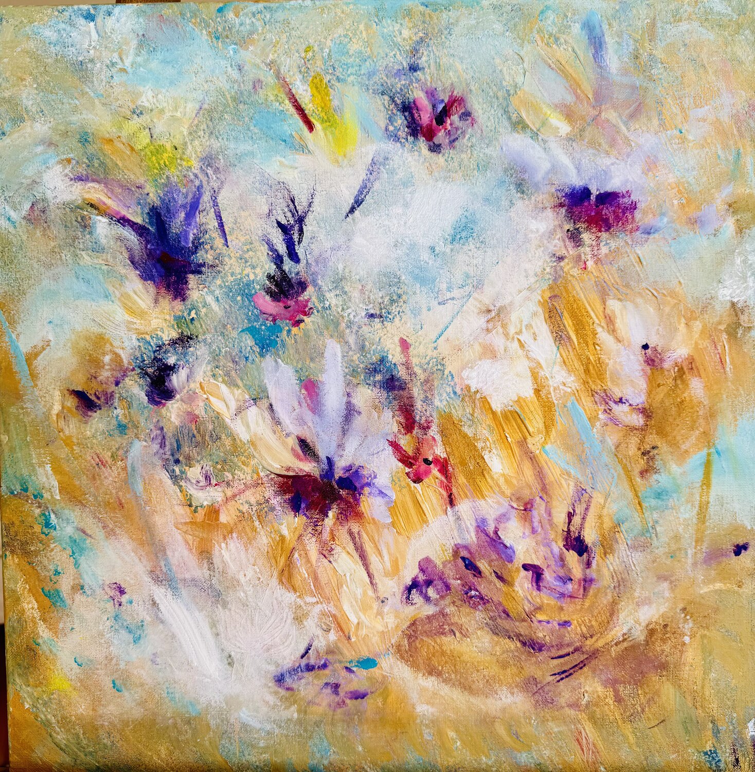 Chorégraphie oubliée Karen Amsallem Original painting for sale
