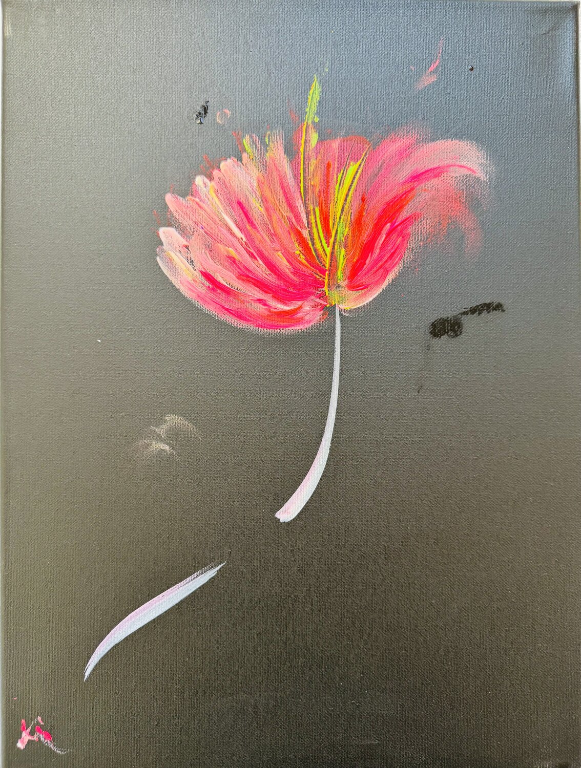Chorégraphie solo Karen Amsallem Original painting for sale