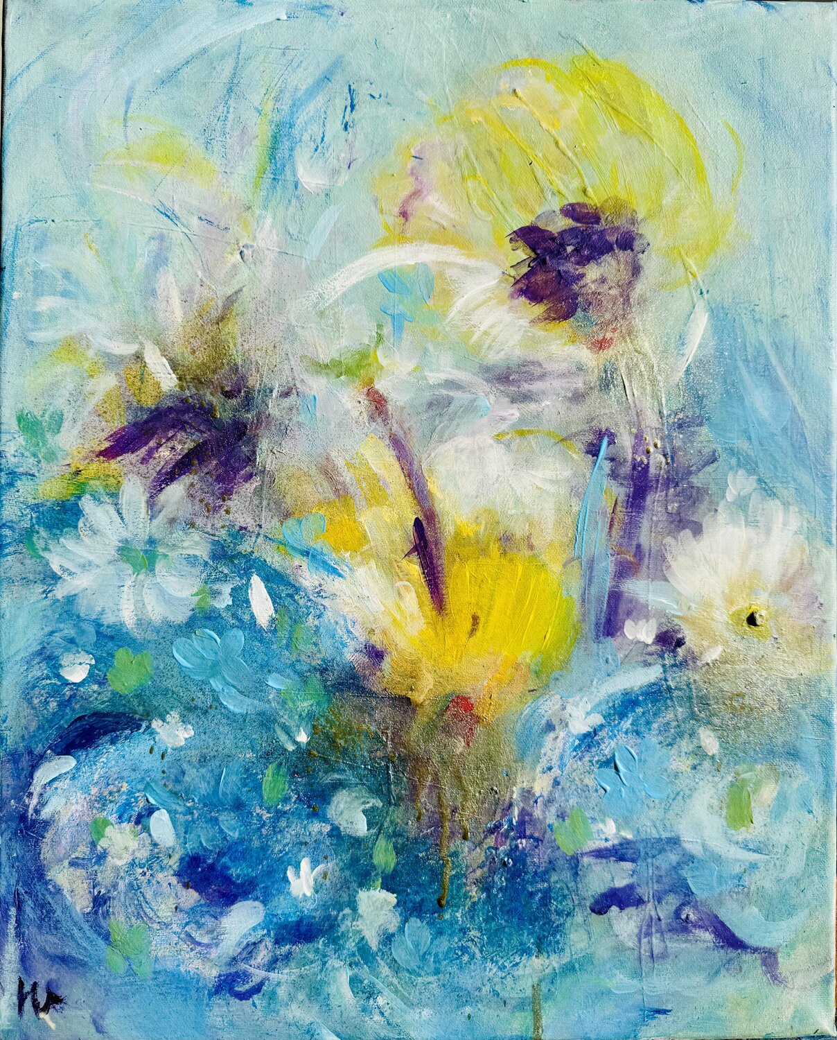 La danse d’Amelie Colbert Karen Amsallem Original painting for sale