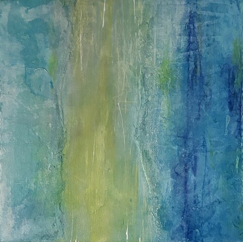Scene - Flow-1 by Miho Umemura, Painting for Sale on Select