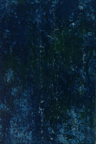 Scene -  blue/green(Inner Landscapes series) by Miho Umemura, Painting for Sale on Select