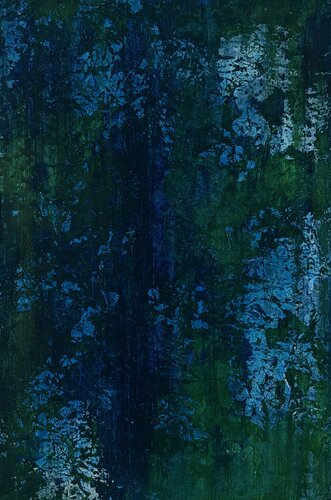 Scene -  blue/green-2(Inner Landscapes series) by Miho Umemura, Painting for Sale on Select