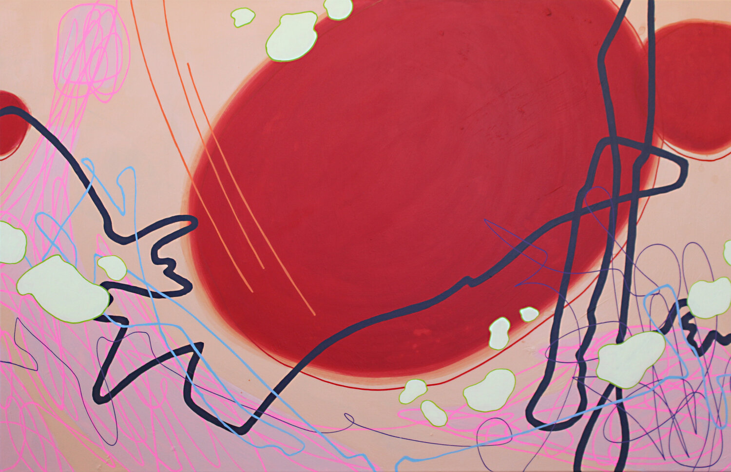 partitur #19 Marc Kirschvink Original painting for sale