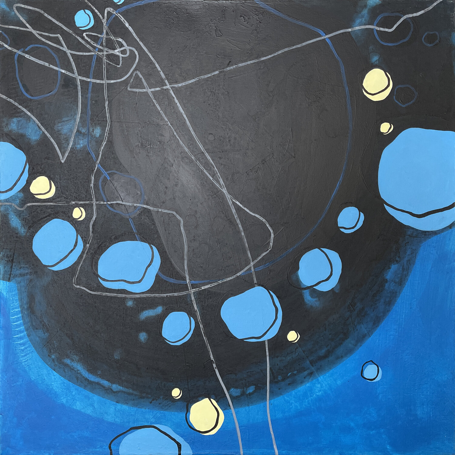 desboules #15 Marc Kirschvink Original painting for sale