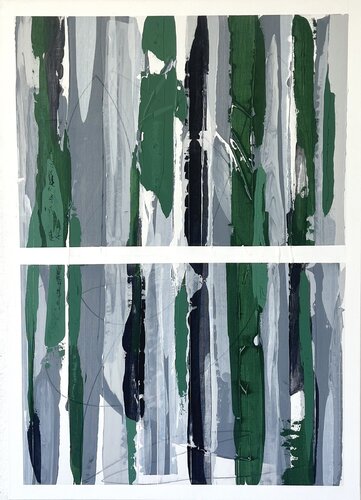WATER IT by Katrin Neudeck, Painting for Sale on Select