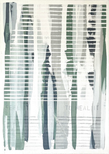 TO HEAL IT NO. 1 by Katrin Neudeck, Painting for Sale on Select
