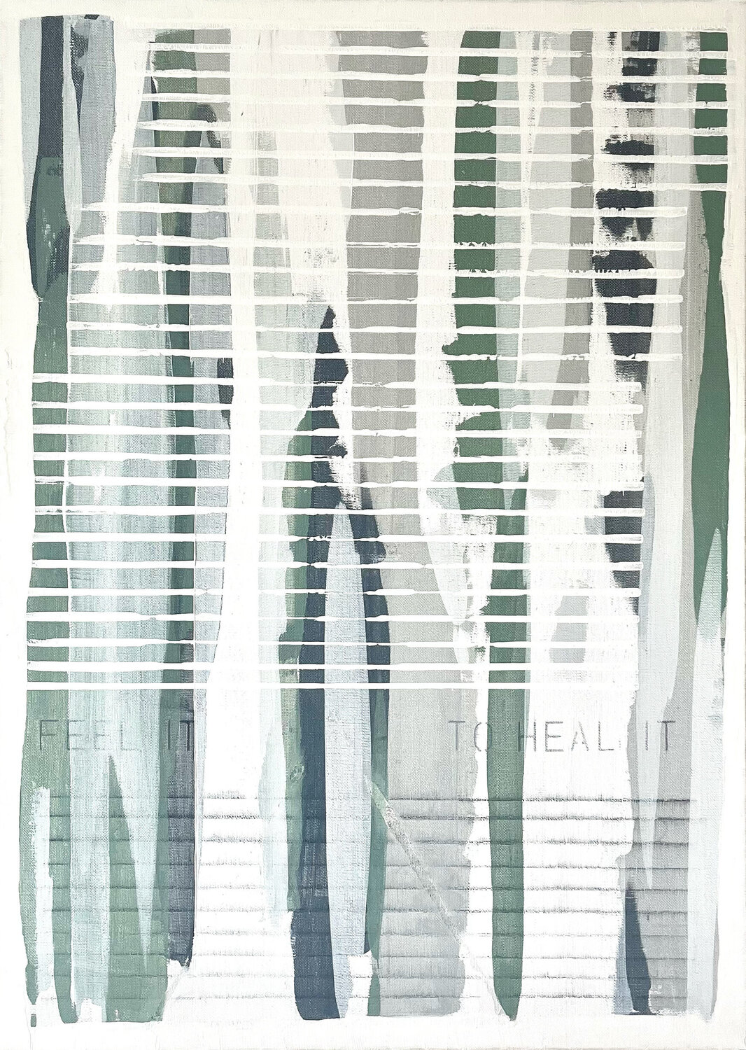 TO HEAL IT NO. 1 Katrin Neudeck Original painting for sale