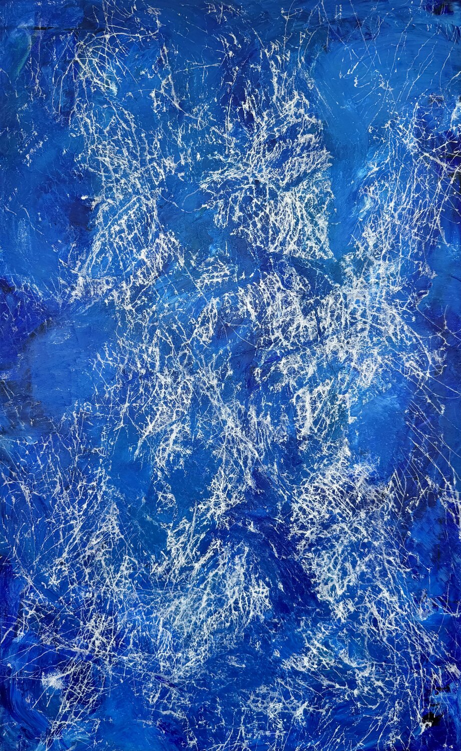Water reflection Danja Kulterer Original painting for sale