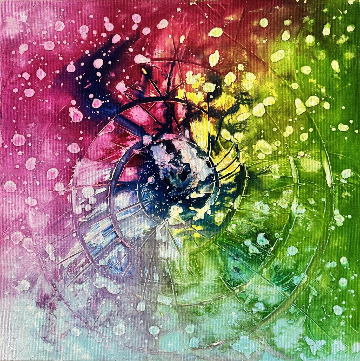 Traumfänger Danja Kulterer Original painting for sale