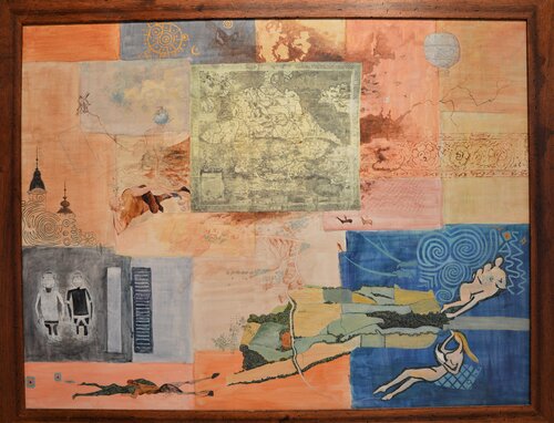 Territorial Perceptions by Pier Forlano, Painting for Sale on Select
