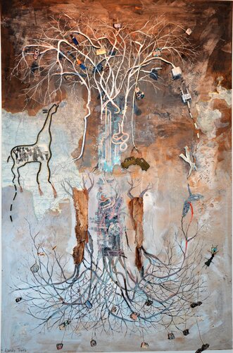 Family tree by Pier Forlano, Painting for Sale on Select
