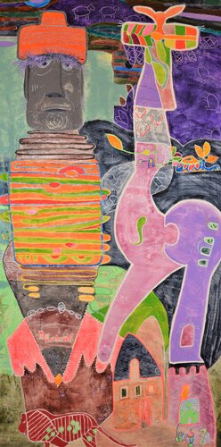 Easter revisited by Pier Forlano, Painting for Sale on Select