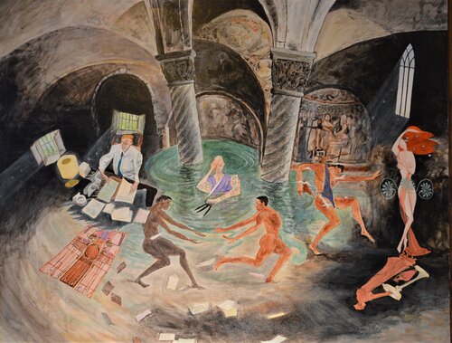 Territorial perceptions by Pier Forlano, Painting for Sale on Select