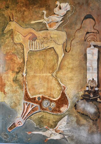 Eland's dream by Pier Forlano, Painting for Sale on Select