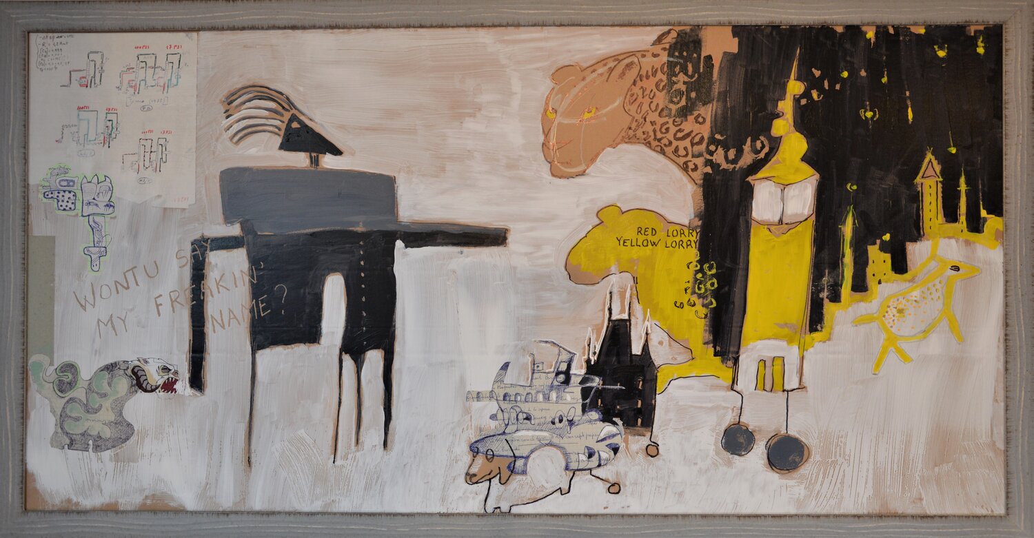 Meet them Pier Forlano Original painting for sale