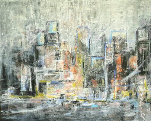 NY25 by Sylvie Schambill, Painting for Sale on Select