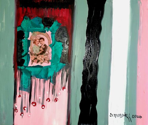 Amour toujours by Sylvie Schambill, Painting for Sale on Select