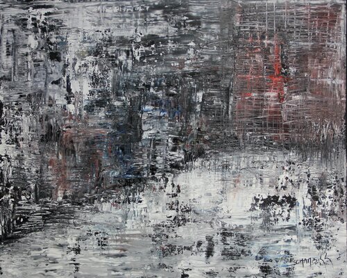Pluie d'hiver by Sylvie Schambill, Painting for Sale on Select
