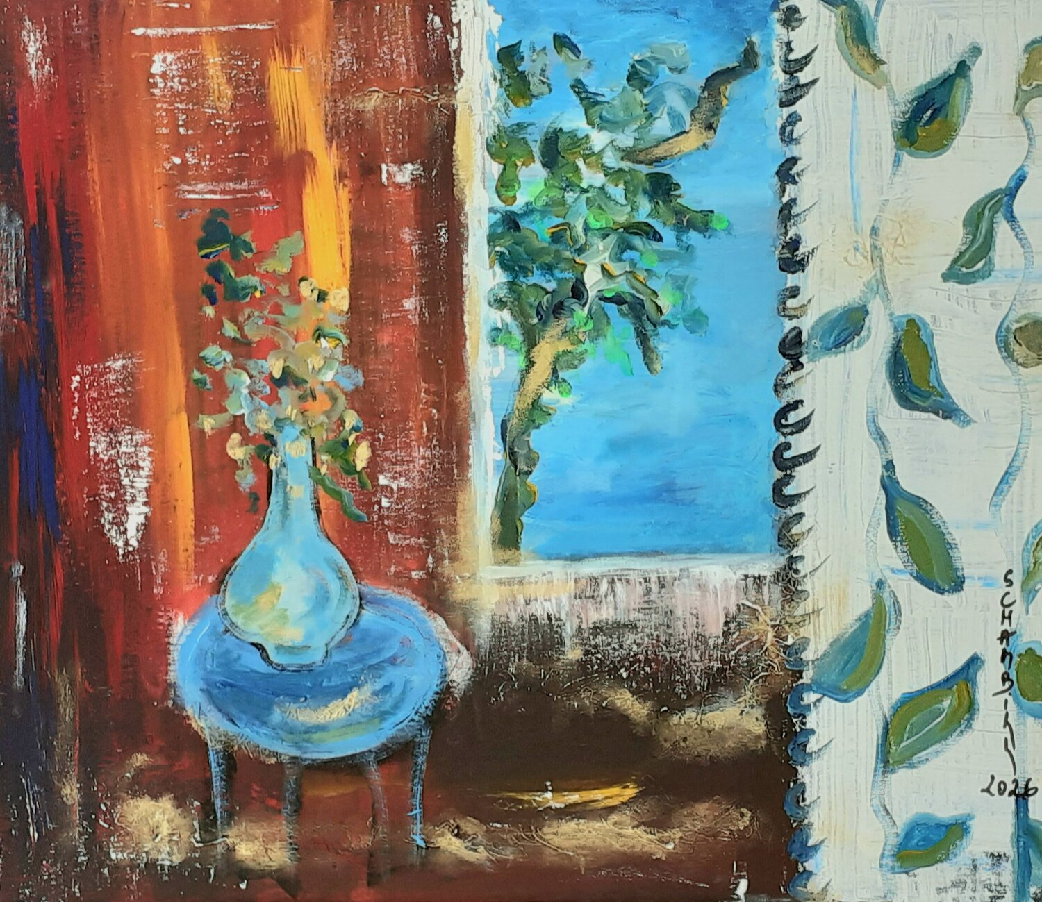 Provence Sylvie Schambill Original painting for sale