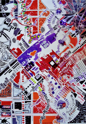 Le un et le multiple by Eva Nicky, Painting for Sale on Select