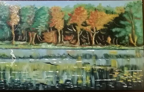 Riflessi by Pietro Dell'Aversana, Painting for Sale on Select