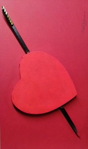 "LOVE2025" by Pietro Dell'Aversana, Sculpture for Sale on Select