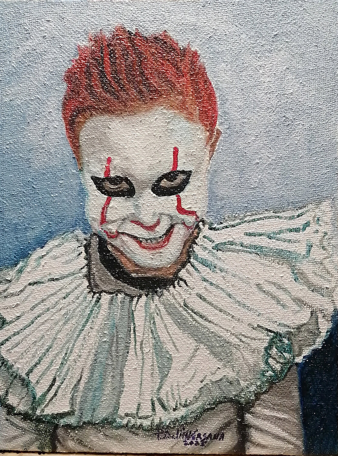 "Halloween2025" Pietro Dell'Aversana Original painting for sale