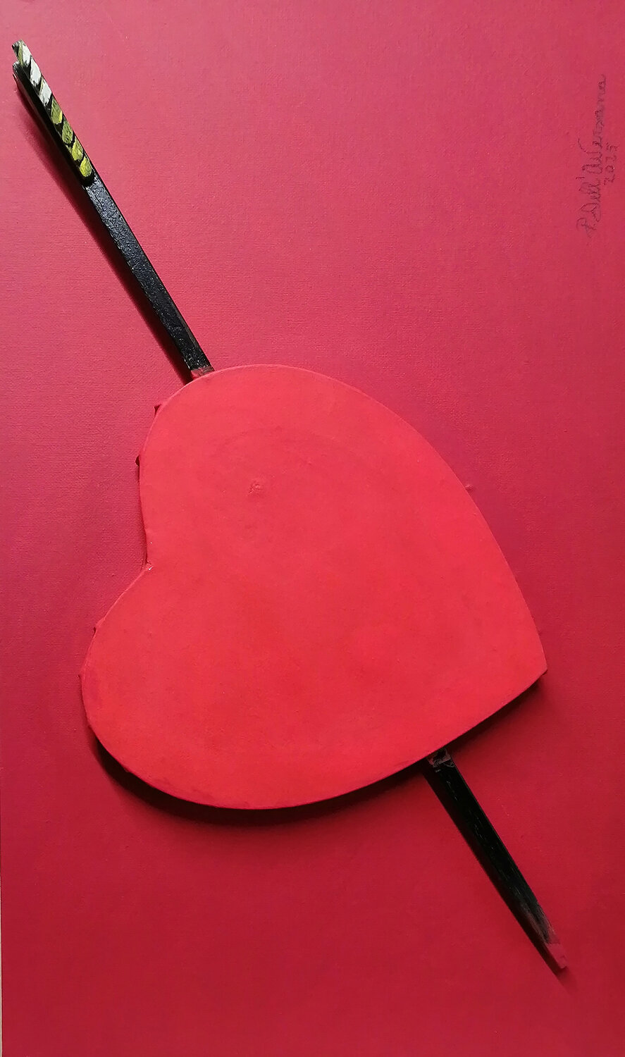 "LOVE2025" Pietro Dell'Aversana Sculpture for sale