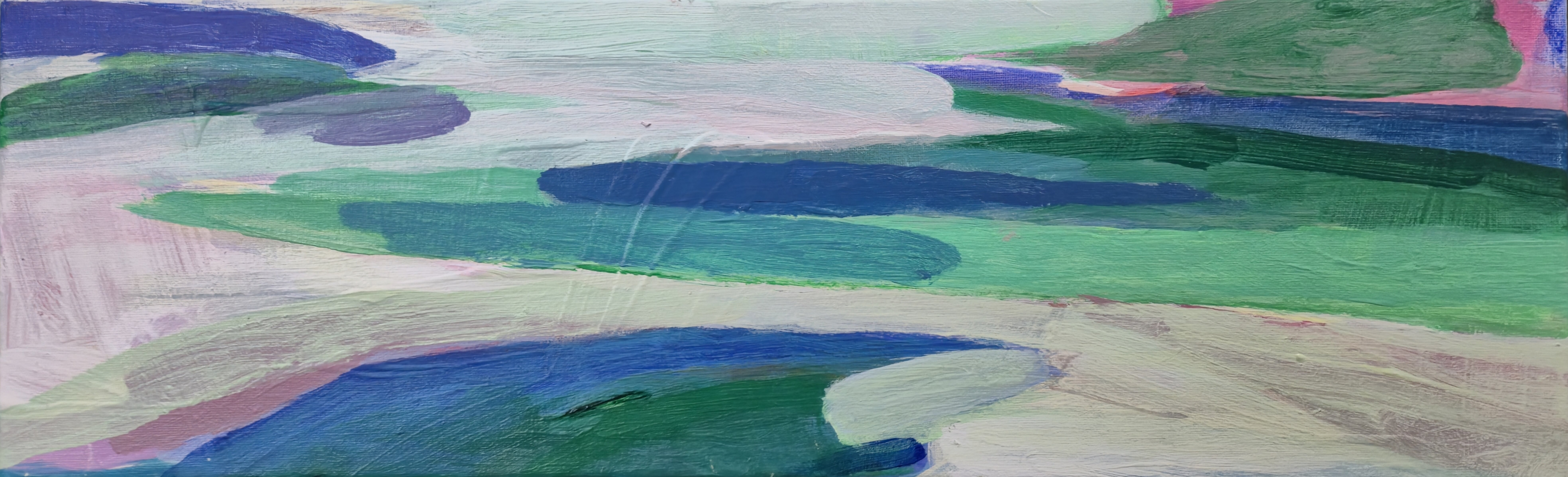 La plage verte