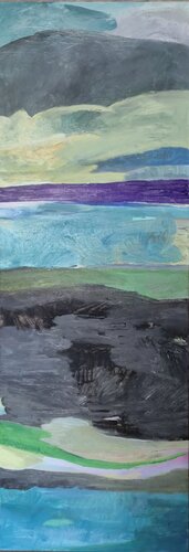 Lorsque ça s’éclaircit by joëlle piron, Painting for Sale on Select