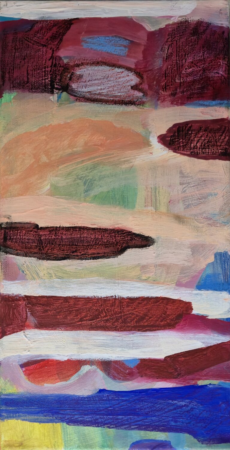 Flottements joëlle piron Original painting for sale