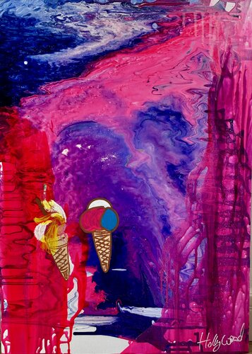 Meltdown before Midnight by Holly Wood, Painting for Sale on Select