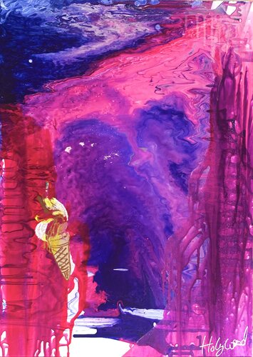 Meltdown Before Midnight by Holly Wood, Painting for Sale on Select