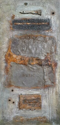 Rust 220218 by Pasquale Rapicano, Painting for Sale on Select