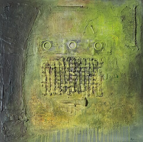 Green 1 by Pasquale Rapicano, Painting for Sale on Select