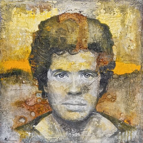 Rust (Lucio Battisti) by Pasquale Rapicano, Painting for Sale on Select