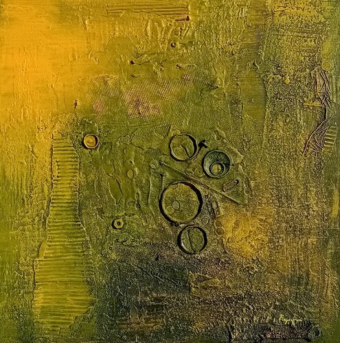 Green 4 by Pasquale Rapicano, Painting for Sale on Select