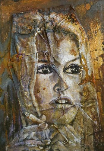 Rust (Levi's B.B.) by Pasquale Rapicano, Painting for Sale on Select